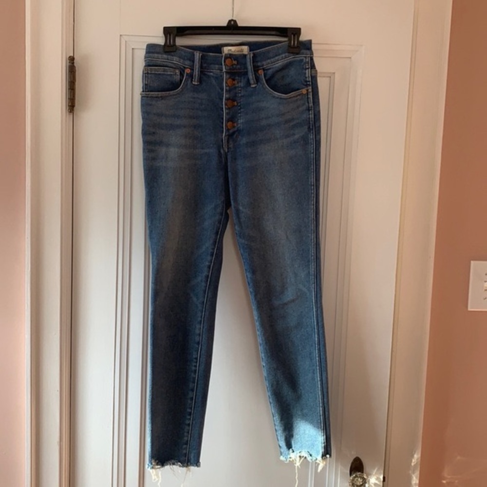 Madewell 10” High Rise 5 Button Skinny Jean